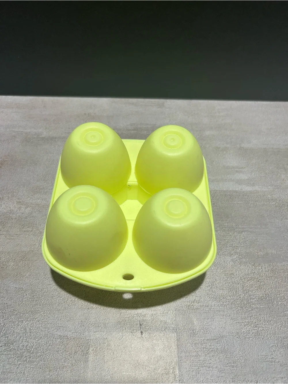 know & love Cage Free Egg Container - Neon Yellow